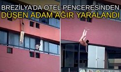 Brezilya’da otel penceresinden düşen adam ağır yaralandı