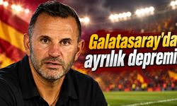 Galatasaray'da ayrılık depremi!