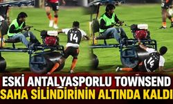 Eski Antalyasporlu Townsend saha silindirinin altında kaldı