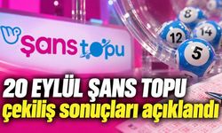 20 Eylül Şans Topu çekiliş sonuçları açıklandı