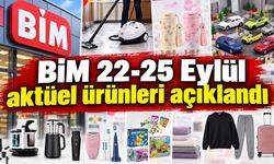 BİM 22-25 Eylül aktüel ürünleri açıklandı