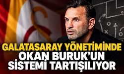Galatasaray yönetiminde Okan Buruk'un sistemi tartışılıyor
