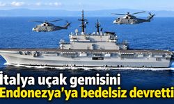 İtalya uçak gemisini Endonezya’ya bedelsiz devretti