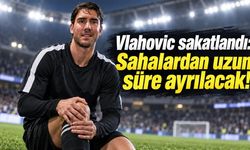 Vlahovic sakatlandı: Sahalardan uzun süre ayrılacak!