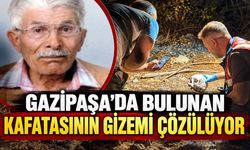 Gazipaşa'da bulunan kafatasının gizemi çözülüyor