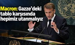 Macron: Gazze’deki tablo karşısında hepimiz utanmalıyız
