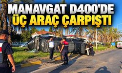Manavgat D400'de zincirleme kaza: 17 kişi yaralandı