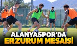 Alanyaspor’da Erzurumspor FK hazırlıklarında tempo yükseldi