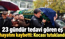 23 gündür tedavi gören eş hayatını kaybetti: Kocası tutuklandı