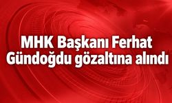 MHK Başkanı Ferhat Gündoğdu gözaltına alındı