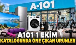 A101 1 Ekim kataloğunda öne çıkan ürünler