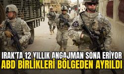 Irak'ta 12 yıllık angajman sona eriyor: ABD birlikleri bölgeden ayrıldı