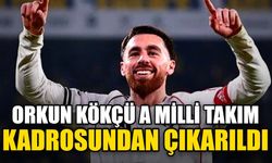 Orkun Kökçü A Milli Takım kadrosundan çıkarıldı