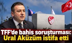 TFF’de bahis soruşturması: Ural Aküzüm istifa etti