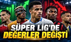 Süper Lig'de en çok değer kazanan ve kaybeden futbolcular belli oldu