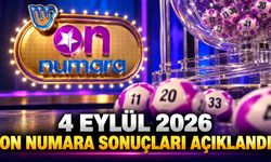 4 Eylül 2026 On Numara sonuçları açıklandı