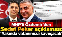 MHP'li Özdemir'den Sedat Peker açıklaması: “Yakında vatanımıza kavuşacak”
