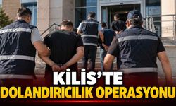 Kilis’te dolandırıcılık operasyonunda 3 şüpheli tutuklandı