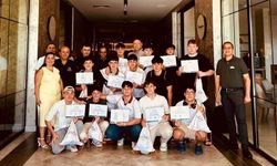 Justiniano’da stajyerlere teşekkür programı