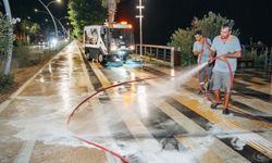Alanya’da temizlik seferberliği: Okurcalar’dan Kargıcak’a yollar yıkanıyor