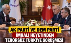 AK Parti ve DEM Parti Arasında Kritik Görüşme! Terörsüz Türkiye Süreci Masaya Yatırıldı