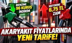 Akaryakıt fiyatlarında yeni tarife