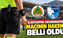 Alanyaspor-Erzurumspor maçının hakemi belli oldu