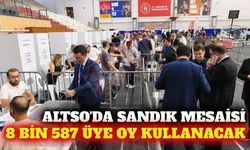ALTSO'da sandık mesaisi başladı: 8 bin 587 üye oy kullanacak