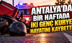 Antalya’da bir haftada iki genç kurye hayatını kaybetti