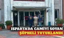 Isparta'da camiden para çalan şüpheli tutuklandı