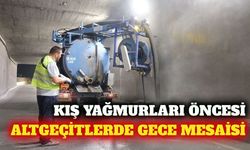 ASAT, Antalya merkezdeki altgeçitlerde kış hazırlığında