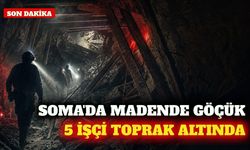 Soma'da maden ocağında göçük: 2 işçi kurtarıldı