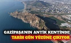 Gazipaşa'daki Selinus Antik Kenti'nde bilimsel mesai