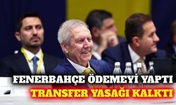 Fenerbahçe'nin 3 dönemlik FIFA transfer yasağı kaldırıldı