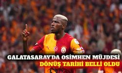 Galatasaray'da Victor Osimhen'in dönüş tarihi netleşti