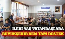 Antalya Büyükşehir'in ileri yaş destek hizmetleri sürüyor