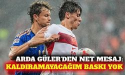 Arda Güler: Milli takımda kaldıramayacağım bir baskı yok