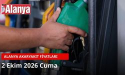 Alanya akaryakıt fiyatları 2 Ekim 2026: Benzin 86,88 TL