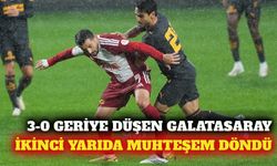 Galatasaray hazırlık maçında 3-0'dan geri döndü