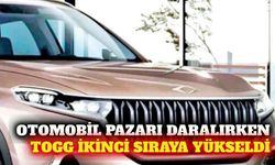 Otomobil pazarı daralırken Togg eylülde ikinci sıraya çıktı