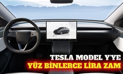 Tesla Model Y'nin üst donanım fiyatlarına zam geldi