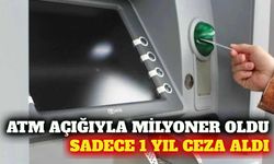 ATM açığıyla 1,6 milyon dolar çeken barmene 1 yıl hapis