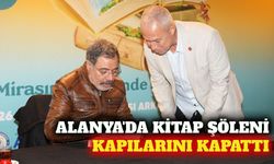 Alanya'da 8. Kitap Fuarı Ahmet Ümit imza günüyle sona erdi