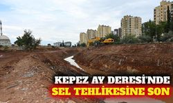 Kepez Ay Deresi'nde sel riskine karşı ikinci etap başlıyor