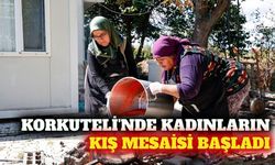 Korkuteli'nde kadın kooperatifleri kış mesaisine başladı