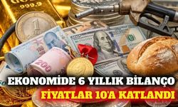 Türkiye'de 6 yılda temel fiyatlar 10 kattan fazla arttı
