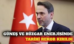Elektrik üretiminde güneş ve rüzgar rekoru kırıldı