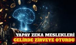 Teknoloji ve yapay zeka meslekleri gelirde zirveye yerleşti