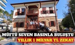 Müftü Seven: Alanya'da yılda 1 milyar TL zekat veriliyor