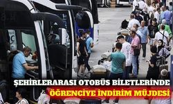 Şehirlerarası otobüslerde öğrencilere özel indirim başladı